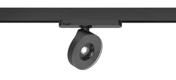 Boken projecteur sur rail 3 allumages rond orientable et basculant cct 3/4000k