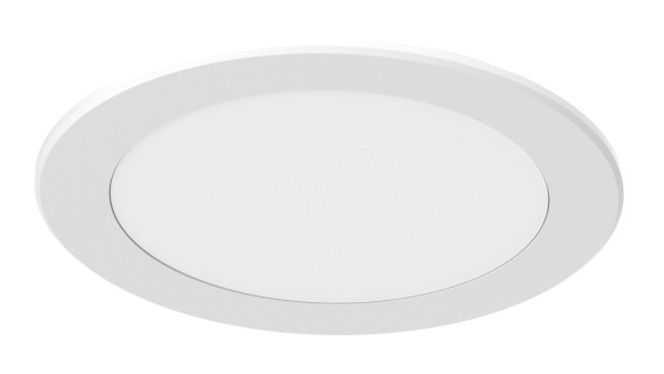 Loki encastré rond cct 2700/3000/4000k 8w 930lm 50000h 100° ip20/65 ik07 irc<80