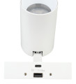 Elise liseuse applique tableau orientable et basculant gu10 cct 3000/4000k 5w