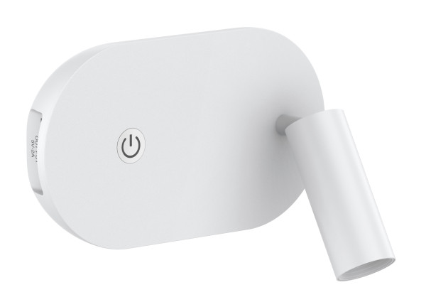 Lyra liseuse applique tableau orientable et basculant 3000k 3w 200lm 50000h 50°