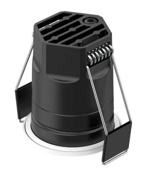 Ef4 encastré rond cct 2700/3000/4000k 6w 400lm 50000h 38° ip65 ik07 irc<80