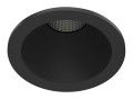 Collerette métal aimantée pour encastré ef4, ronde, couleur : noir