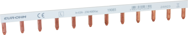 Peigne horizontal 1p 63a  12 dents