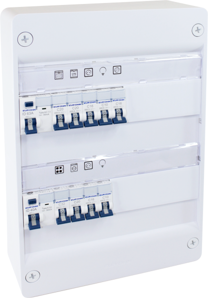 Coffret rx 13m 2r monté-cablé top chantier pour t1/t2