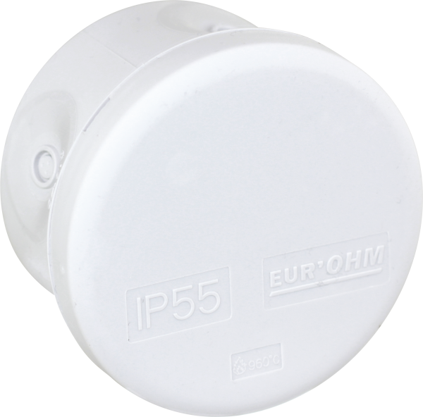Boîte de dérivation Ø60x40 Eur’Ohm étanche 4 entrées