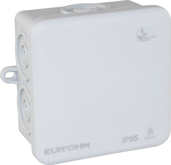Bte ip55 80x80x45 - 960° (passe-fils amovibles)