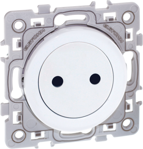 Square pc 2p affleurante blc