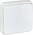 Oxxo bp porte-etiq lum compos blanc ip55 