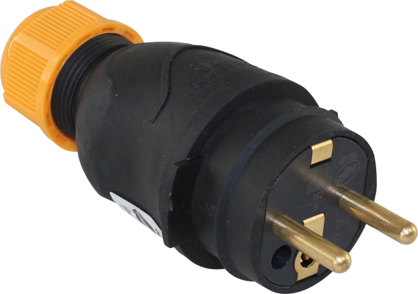 16a male caou.ip67 fr-schuko