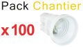 Pack de 100 testeurs de chantier e27 "top chantier"