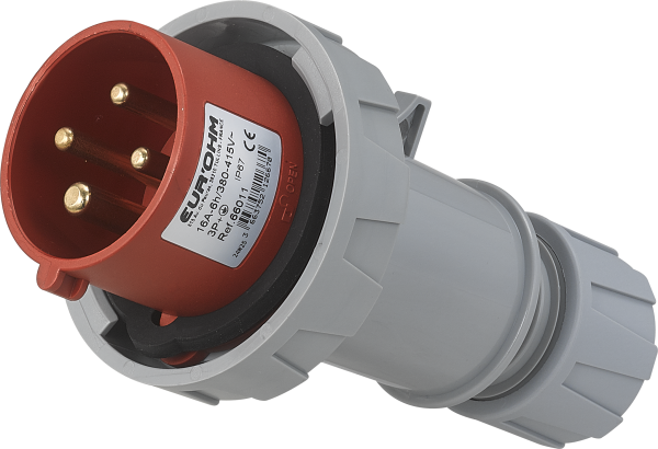 Fiche industrielle mobile droite 3p+t 16a 400v ac ip67