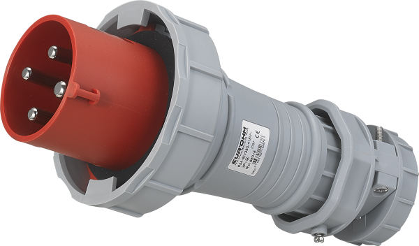 Fiche industrielle mobile droite 3p+t 63a 400v ac ip67