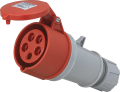 Prise industrielle mobile droite 3p+n+t 16a 400v ac ip44