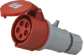 Prise industrielle mobile droite 3p+n+t 32a 400v ac ip44