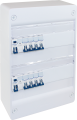 Coffret équipé 2 rangées t1-t2