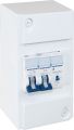 Coffret chauffe eau 4 modules contacteur j/n + 2 disj. (1*2a + 1*16a)