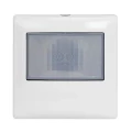 Ecodétecteur mural universel Mosaic 2 fils sans neutre à détection infrarouge 100W LED - 2 modules blanc