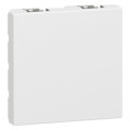 Obturateur 2 modules blanc Mosaic Legrand EU (NF LEG077071)