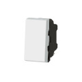 Poussoir ou Poussoir Inverseur Blanc 1 Modules Mosaic Legrand EU (NF LEG077030L)
