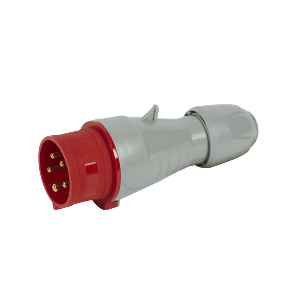 Prise P17 3P+N+T 16A Legrand 380 à 415V fiche mobile mâle IP44 IK09