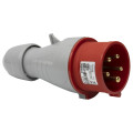Prise P17 3P+N+T 16A Legrand 380 à 415V fiche mobile mâle IP44 IK09