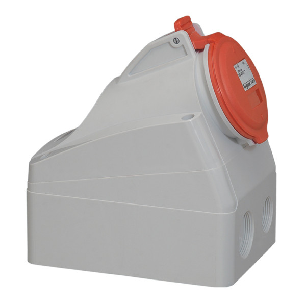 Prise P17 3P+N+T 16A Legrand 380 à 415V prise saillie femelle IP44 IK09