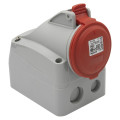 Prise P17 3P+N+T 16A Legrand 380 à 415V prise saillie femelle IP44 IK09