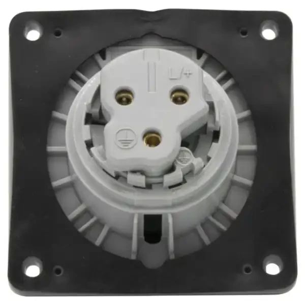 Prise à entraxes unifiés P17 Legrand IP44 2 P+T 16 A 200 à 250 V - plastique - IP44 - IK09