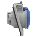 Prise à entraxes unifiés P17 Legrand IP44 2 P+T 16 A 200 à 250 V - plastique - IP44 - IK09