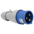 Prise P17 2P+T 32A Legrand 200 à 250V fiche mobile droite mâle IP44 IK09