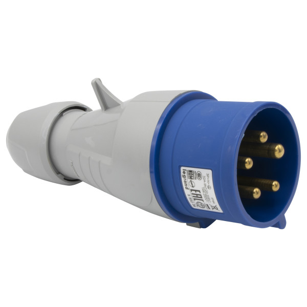 Fiche 32a 4p+t 230v ip44