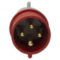 Prise P17 3P+T 32A Legrand 380 à 415V fiche mobile droite mâle IP44 IK09