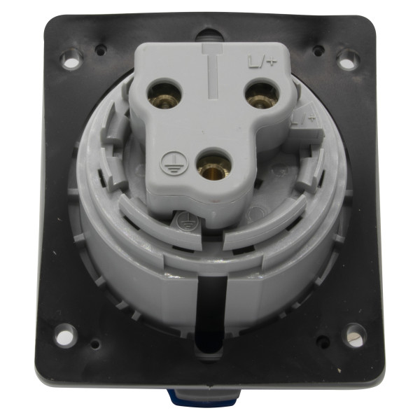 Prise à entraxes unifiés P17 Legrand - 2P+T -200/250 V~ - 32A - plastique - IP44 - IK09