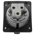 Prise à entraxes unifiés P17 Legrand - 2P+T -200/250 V~ - 32A - plastique - IP44 - IK09