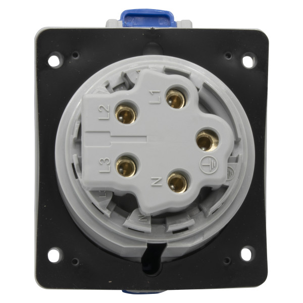 Socle tab 32a 4p+t 230v ip44