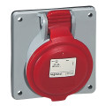 Prise à entraxes unifiés P17 Legrand - 3P+T - 380 à 415V - 32A - plastique - IP44 - IK09