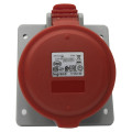 Prise à entraxes unifiés  P17 Legrand - 3P+N+T - 380 à 415V - 32A - plastique - IP44 - IK09