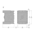 Schneider Electric Contacteur Tesys LC1D115P7  3P Ac3 440V 115 A Bobine 230 V Ca