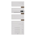Allure 4 classique matd 1750w blanc brillant/chene