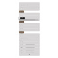 Allure 4 classique matg 1750w blanc mat/chene