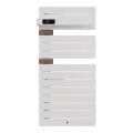 Allure 4 classique matg 0500w blanc brillant/chene