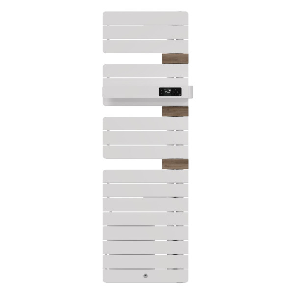 Allure 4 classique matd etroit 1600w blanc brillant/chene