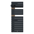 Allure 4 classique matg etroit 0500w ardoise/chene