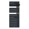 Allure 4 classique matd etroit 0500w ardoise/chene