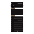 Allure 4 classique matg etroit 0500w carbone/chene