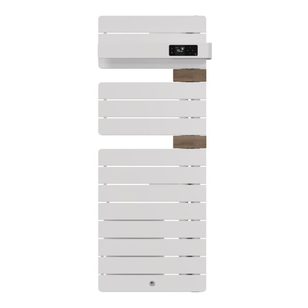 Allure 4 classique matd etroit 1500w blanc brillant/chene