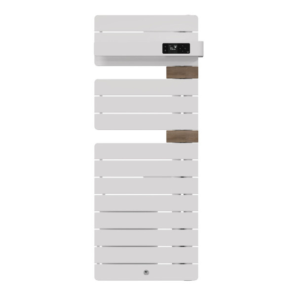 Allure 4 classique matd etroit 1500w blanc mat/chene