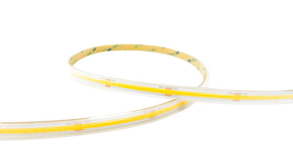 Flexicob ruban 24v led cob 3000k 48w 3900lm 50000h 120° ip65 irc<90 classe 3