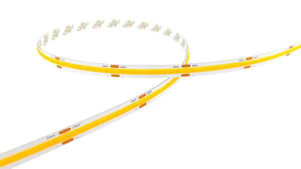 Flexicob ruban 24v led cob 3000k 80w 7500lm 50000h 120° irc<90 classe 3