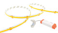 Flexicob 15 ruban 24v led cob 3000k 85w 7500lm 50000h 120° irc<90 repiquable